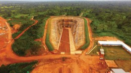 The completed box cut at Ivanhoe Mines and Zijin Mining Group’s Kamoa copper project in the Democratic Republic of the Congo.  Credit: Ivanhoe Mines