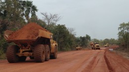 Early mine development at B2Gold's Fekola gold project in Mali. Credit: B2Gold