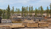Core racks at Denison Mines’ Wheeler River uranium project in Saskatchewan.  Credit: Denison Mines.