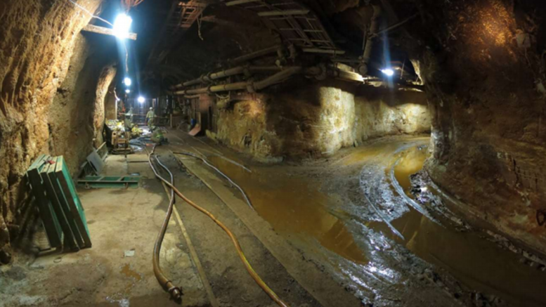 A Y-junction on the 1,200-metre level at Ivanhoe Mines’ Kipushi zinc-copper project in the Democratic Republic of the Congo. Credit: Ivanhoe Mines.