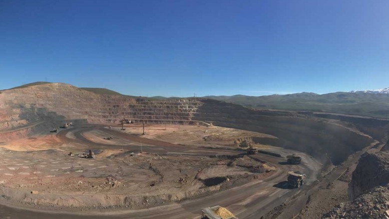 Premier Gold Mines and Barrick Gold’s South Arturo gold project in Nevada.  Credit: Premier Gold Mines.