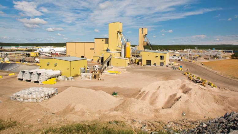 Cameco’s Cigar Lake uranium mine in northern Saskatchewan. Credit: Cameco.