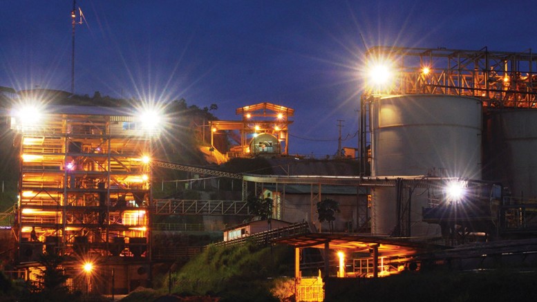 Luna Gold's plant during the first production attempt at the Aurizona gold mine in Brazil, 320 km from Sao Luis in Maranhao state. Credit: Luna Gold.