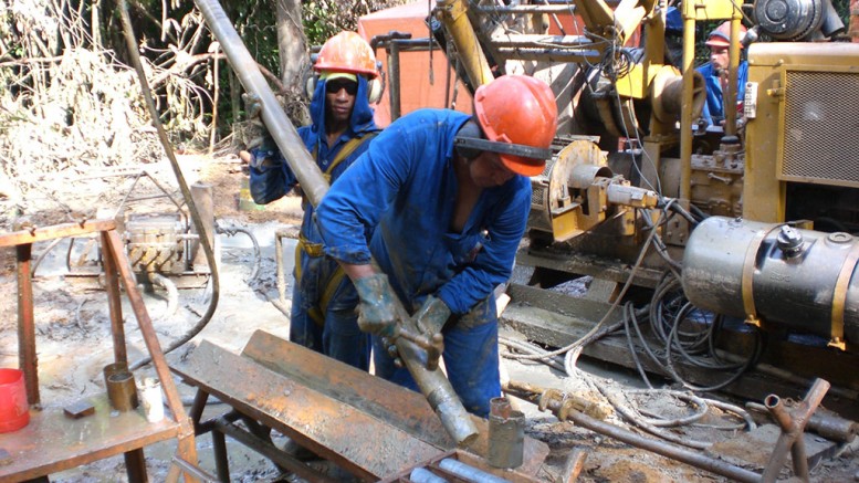 Workers at Luna Gold's Aurizona gold mine in Brazil. Credit: Luna Gold.