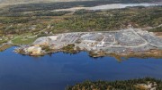 Klondex Mines’ True North gold mine near Bisset, Manitoba, which has been on care and maintenance since 2015.  Credit: Klondex Mines.