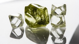 Rough stones from Petra Diamonds' Finsch mine, in South Africa. Credit: Petra Diamonds