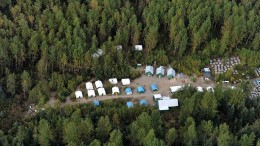 Camp facilities at Seabridge Gold’s KSM copper-gold project in northwest British Columbia, where Tahltan Nation Development Corp. provides camp and catering services. Credit: Seabridge Gold.