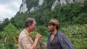 Matthew McConaughey (left) as Kenny Wells, based on Bre-X founder David Walsh, and Edgar Ramirez as Michael Acosta, based on Bre-X project manager Michael de Guzman, in the new Hollywood movie Gold. Photo by Patrick Brown