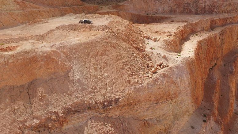 NewCastle Gold's Castle Mountain project in California’s San Bernardino County. Credit: NewCastle Gold.