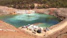 A technology called Virtual Curtain was used by Commonwealth Scientific and Industrial Research Organisation (CSIRO) to remove metal contaminants from wastewater at this commercial mine in Queensland, Australia, and the equivalent of around 20 Olympic swimming pools of rainwater-quality water was safely discharged. Credit: CSIRO.