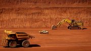 Iron ore mining by Rio Tinto in Australia's Pilbara region. Credit: WSJ.