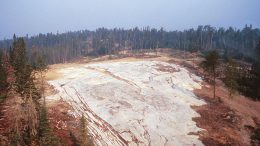 The Big Whopper petalite deposit at Avalon Advanced Materials' Separation Rapids lithium project north of Kenora, Ontario. Credit: Avalon Advanced Materials.