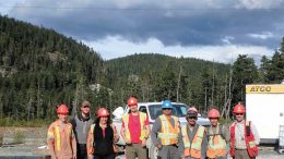 The project team at Colorado Resources’ KSP gold-copper property in British Columbia’s Golden Triangle. Credit: Colorado Resources.