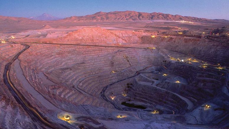 BHP Billiton’s Escondida copper mine in Chile. Credit: BHP Billiton.