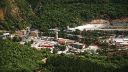 Eldorado Gold’s Stratoni silver-lead-zinc mine on the Halkidiki peninsula in Northern Greece. Credit: Eldorado Gold.