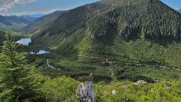 Looking southeast from the Hushamu deposit at the North Island copper-gold project on Vancouver Island, B.C. Credit: NorthIsle Copper and Gold.