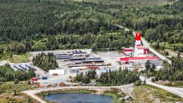 Monarques Gold's Beaufor mine, 20 km northeast of Val-d’Or, Quebec. Credit: Monarques Gold.