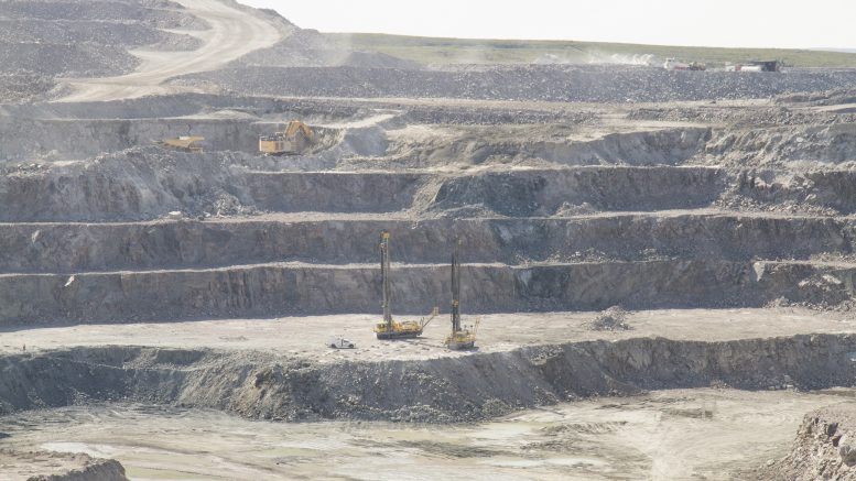 Mining at the Gahcho Kue diamond mine. Credit: Mountain Province Diamonds