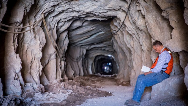 The historic underground workings at the Las Chipas site in Sonora, Mexico. Credit: SilverCrest Metals.