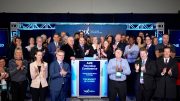 The Association for Mineral Exploration (AME) closes the Toronto Stock Exchange to wrap-up the annual Roundup mining conference in Vancouver, B.C. Credit: The Association for Mineral Exploration.