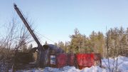 A drill rig at First Cobalt’s Greater Cobalt Project in Ontario. Credit: First Cobalt.
