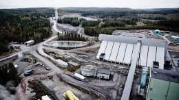 Boliden’s Garpenberg zinc mine in central Sweden. Credit: Boliden.