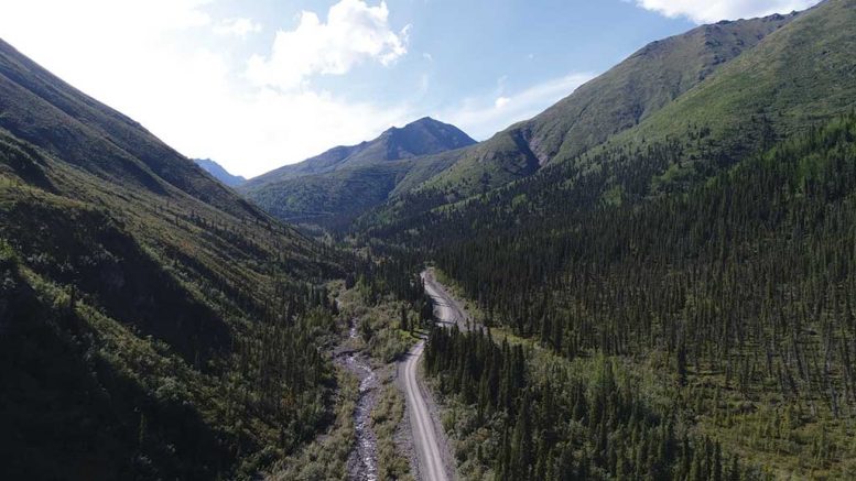 Nickel Creek Platinum’s Nickel Shaw nickel-copper-PGM project in southwestern Yukon. Credit: Nickel Creek Platinum.