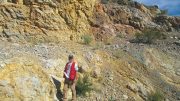Project manager Pete Shabestari at Liberty Gold’s Goldstrike gold project in southwest Utah. Credit: Liberty Gold.