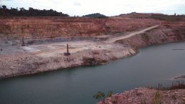 Open-pit mining at Iamgold's Rosebel gold mine in Suriname. Photo by John Cumming