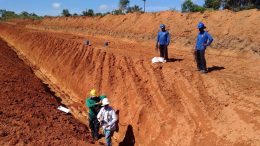 Trenching at Altamira Gold Corp.’s Cajuiero gold project in the Juruena Mineral Belt of eastern Brazil. Photo Credit: Altamira Gold Corp.