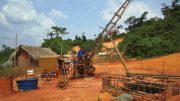 Drillers in 2011 at Belo Sun Mining’s Volta Grande gold project in Brazil. Credit: Belo Sun Mining.
