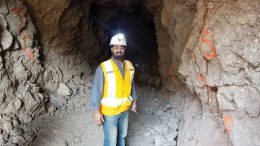 Taj Singh, Discovery Metals’ president and CEO, at Puerto Rico. Credit: Discovery Metals.