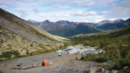 The Tom camp at Fireweed Zinc’s Macmillan Pass zinc-lead-silver project in the Yukon. Credit: Fireweed Zinc.