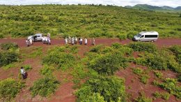 Touring Horizonte Minerals’ Araguaia project in Brazil. Credit: Horizonte Minerals.