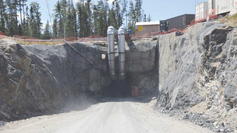 A portal at Harte Gold’s Sugar Zone gold project in Ontario. Appian Capital is an investor in the company. Credit: Harte Gold.