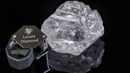 The Lesedi La Rona 1,109-carat diamond. Credit: Lucara Diamond