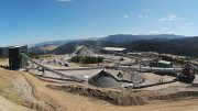 The crusher circuit in operation at Copper Mountain Mining’s namesake copper mine in British Columbia. Credit: Copper Mountain Mining.