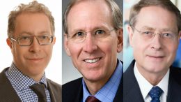 From left to right: Dynamic Fund's Robert Cohen, Van Eck's Joe Foster and Tocqueville's Doug Groh. Credit: Dynamic Funds/Van Eck/Tocqueville.