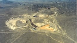 Placer Dome's Pipeline gold mine in Nevada during its commissioning in 1997. Credit: Placer Dome.