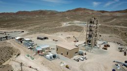 The Pumpkin Hollow copper project, under construction in Nevada. Credit: Nevada Copper.