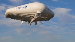 An airship built by Toronto-based Solar Ship. Credit: Solar Ship.