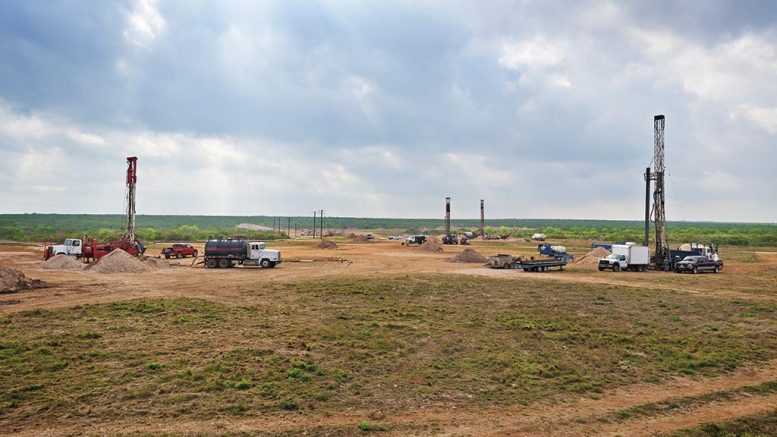 The production area at Uranium Energy’s Palangana ISR uranium project in south Texas. Credit: Uranium Energy.