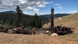 A drill site at Integra Resources’ DeLamar gold-silver property in southwestern Idaho. Credit: Integra Resources.