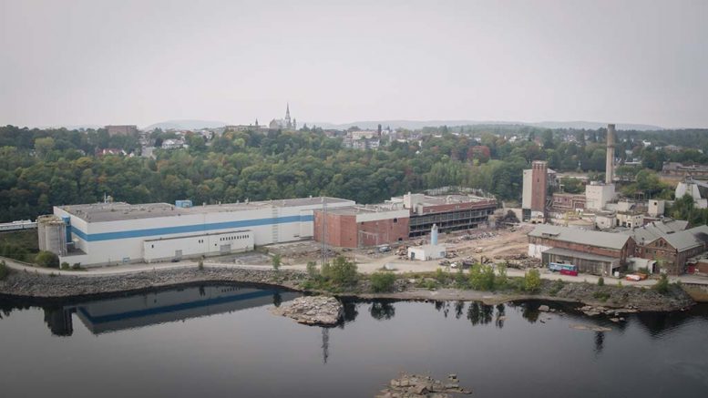 The site of Nemaska Lithium’s hydrometallurgical facility in Shawinigan, Quebec. Credit: Nemaska Lithium.