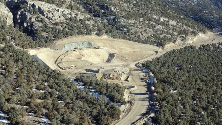 An aerial view of Barrick Gold’s Goldrush gold project in Nevada. Credit: Barrick Gold.