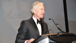 Goldcorp chair Ian Telfer at the 2015 Canadian Mining Hall of Fame induction ceremony in Toronto. Credit: Canadian Mining Hall of Fame.