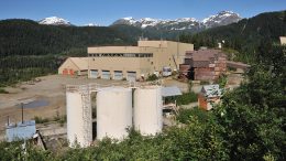 The historic mill at Ascot Resources’ Premier gold project in British Columbia. Credit: Ascot Resources.