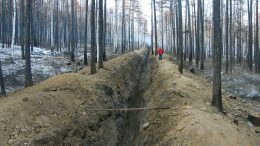 A trench at Orsu Metals’ Sergeevskoe gold project in southeastern Siberia. Credit: Orsu Metals.