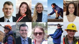 The 2019 Young Mining Professionals scholarship winners.