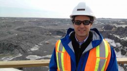 Jose Vizquerra at the Canadian Malartic gold mine in Quebec in 2013. Courtesy: Jose Vizquerra.